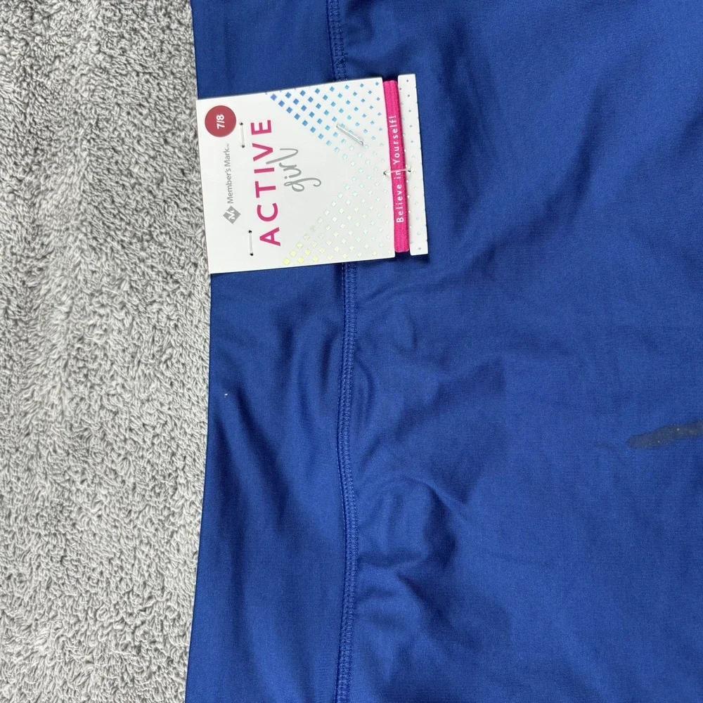 Member's Mark Active Skort Built in Shorts Girls ‎ 7/8 Blue